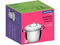 Caldeirão Tramontina Inox 7,5L 24cm com Tampa Allegra 62655240