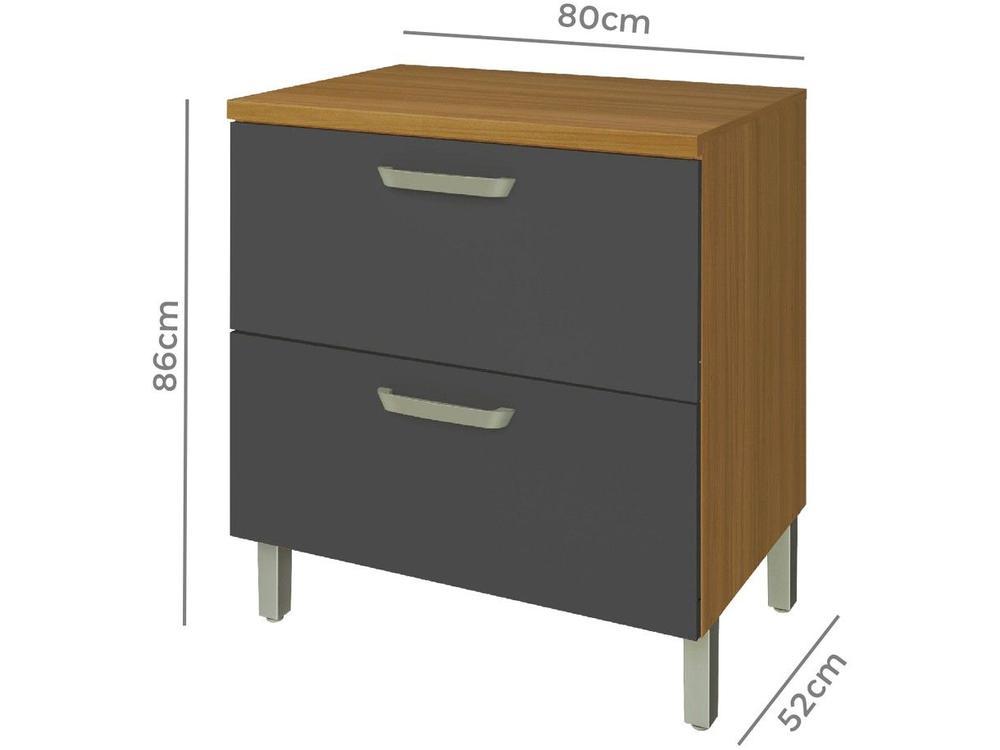 Balcão de Cozinha com Tampo Cozinhas Nesher - 6