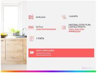 Balcão de Cozinha com Tampo Cozinhas Nesher - 2