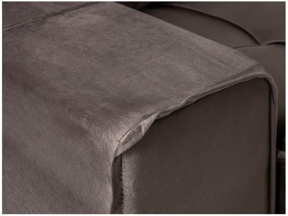 Sofá Retrátil Reclinável 3 Lugares Veludo Joly Barsa Gralha Azul - 9