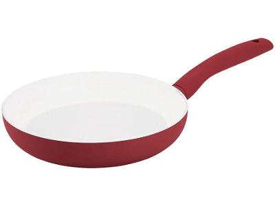 Frigideira Antiaderente Cerâmico Hercules de Alumínio Soft Touch PA300-F24VM Vermelha 24cm