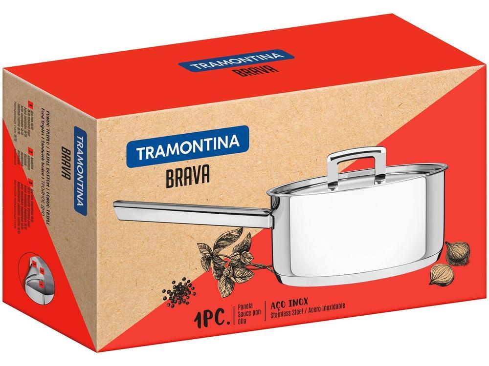 Panela Tramontina Inox 20cm 2,9L - 2