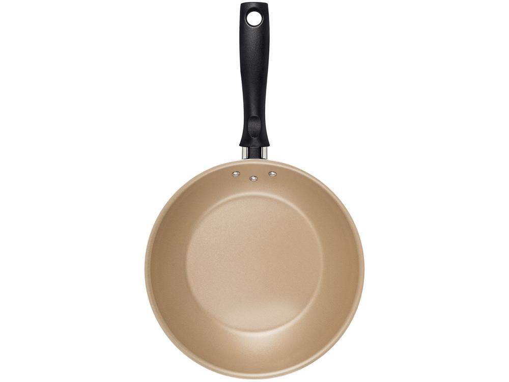 Frigideira Antiaderente Tramontina de Alumínio Turim Vermelha 24cm - 5