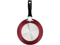 Frigideira Antiaderente Tramontina de Alumínio Turim Vermelha 24cm - 6