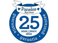 Panela Caldeirão tramontina Aço Inox 7,7L 24cm com tampa Duo Silicone - 12