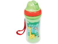 Copo Infantil Antivazamento com Canudo e Tampa