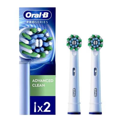 Refil para Escova Elétrica Oral-B Pro Series Advanced Clean 2 Unidades