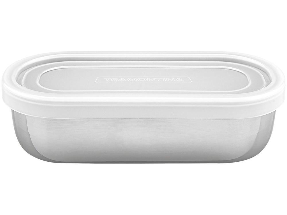 Pote de Inox Tramontina com Tampa Retangular - 3