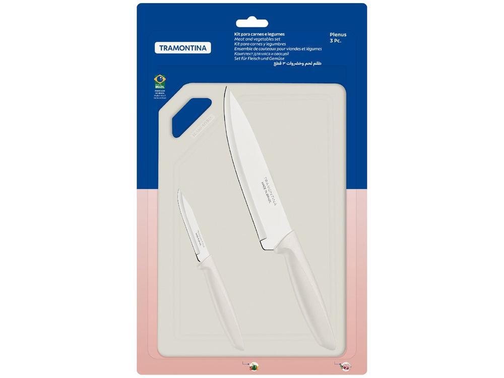 Jogo de Facas 3 Peças Tramontina - 1