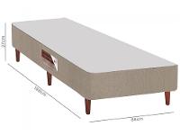 Base Cama Box Solteiro Castor - 3