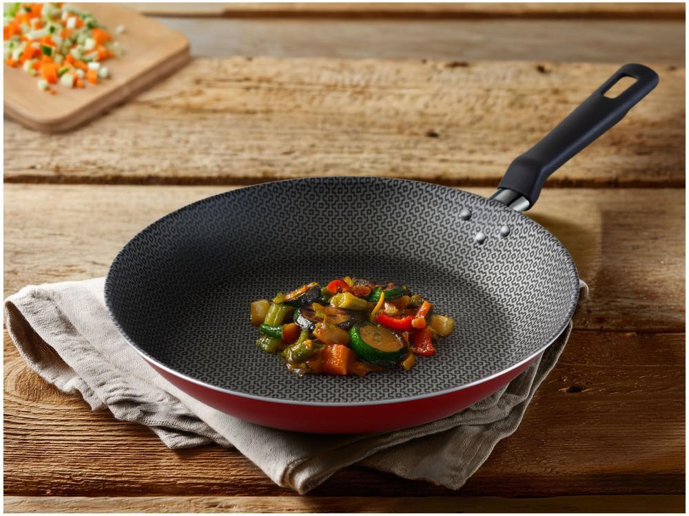 Frigideira Antiaderente Tramontina Alumínio Loreto 20380728 Vermelha 28cm - 2