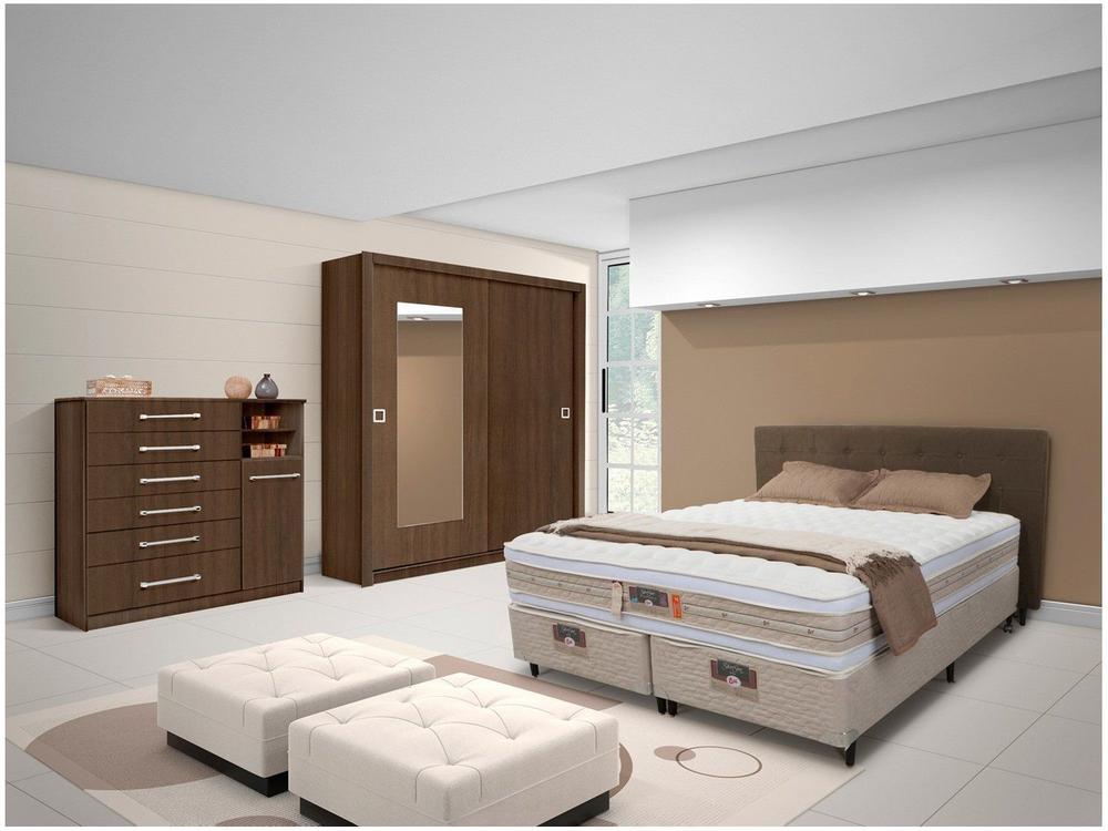 Colchão King Size Castor Mola Ensacadas/Pocket 34cm de Altura Silver Star - 6