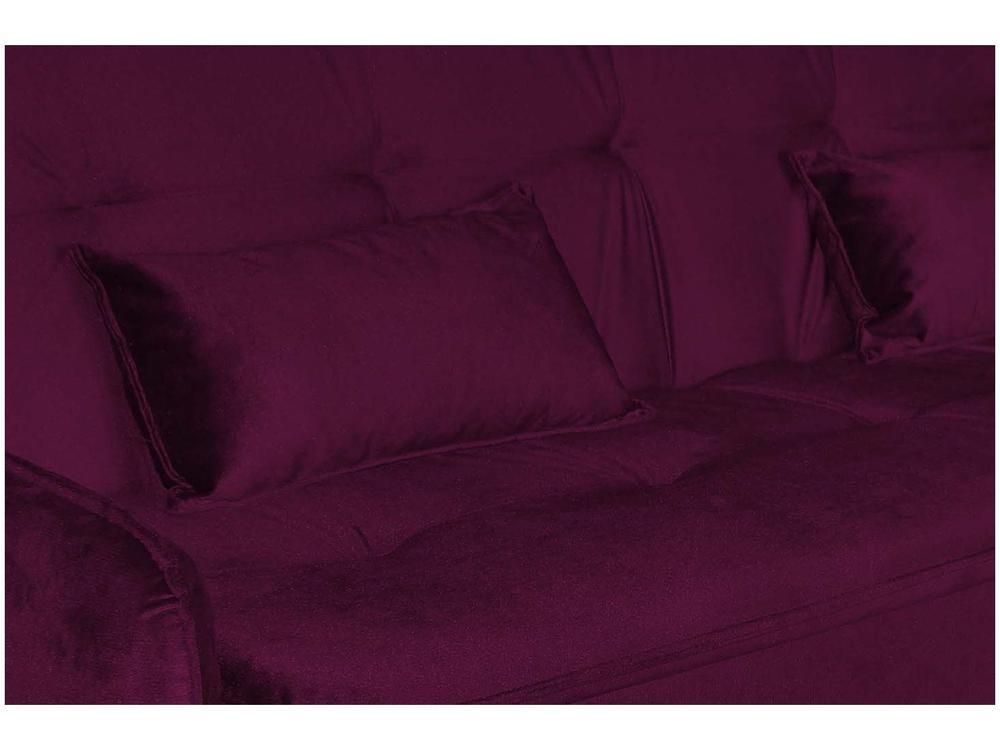 Sofá-cama Casal 3 Lugares Reclinável Suede Matrix Donna - 7