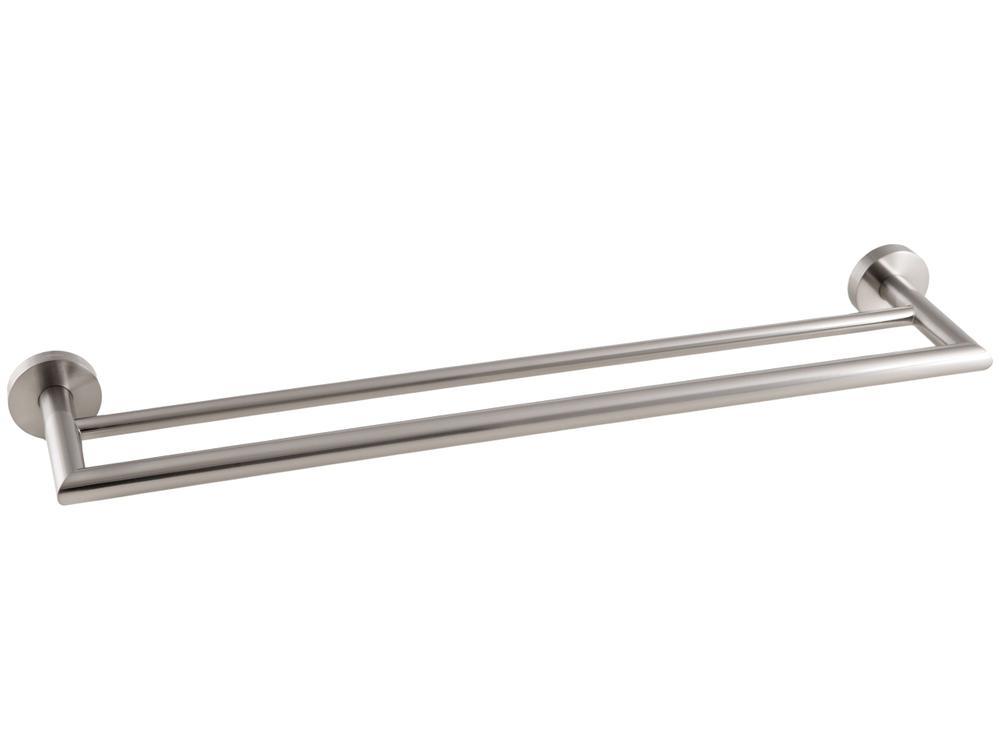 Toalheiro Duplo de Parede 60cm Cromado 2042 N82 - 1