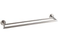 Toalheiro Duplo de Parede 60cm Cromado 2042 N82 - 1