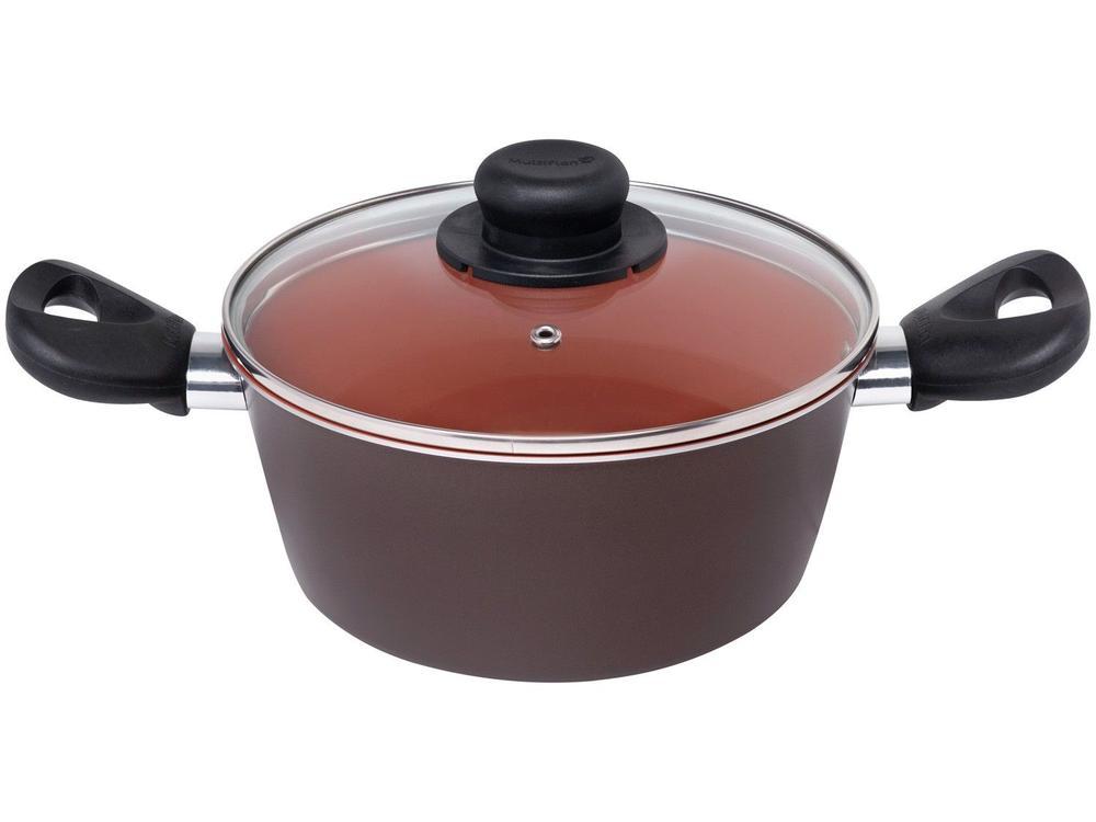 Caçarola Multiflon Antiaderente Terracota 4,2L 24cm 19224 - 2
