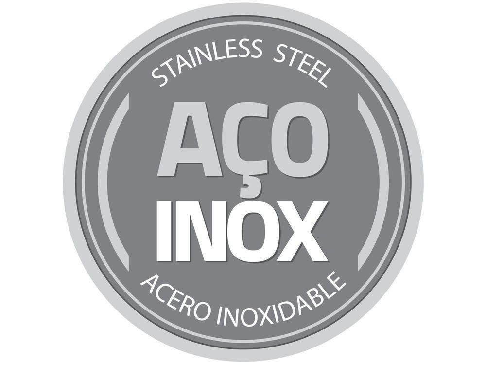 Caçarola Tramontina Inox Fundo Triplo com Tampa - 6