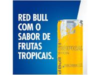 Bebida Energética Red Bull Frutas Tropicais 250ml 4 Unidades - 5