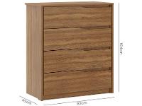 Cômoda 4 Gavetas Demóbile Demartêz - 3