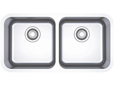 Cuba para Cozinha Franke Dupla Inox de Embutir