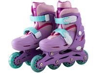 Kit Patins Infantil In Line Zippy Toys Rosa - 2