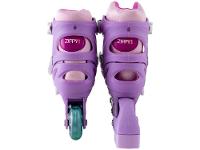 Kit Patins Infantil In Line Zippy Toys Rosa