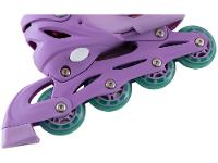 Kit Patins Infantil In Line Zippy Toys Rosa - 9