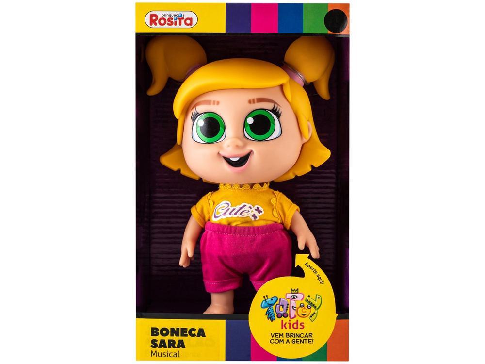 Boneca TotoyKids Sara 24cm Rosita - 5