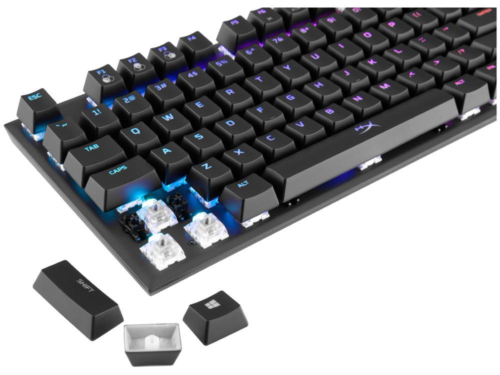 Teclado Mecânico Gamer USB HyperX Preto - 5