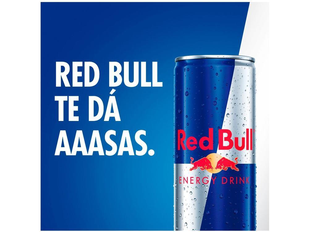 Bebida Energética Red Bull Energy Drink 250ml 4 Unidades - 4