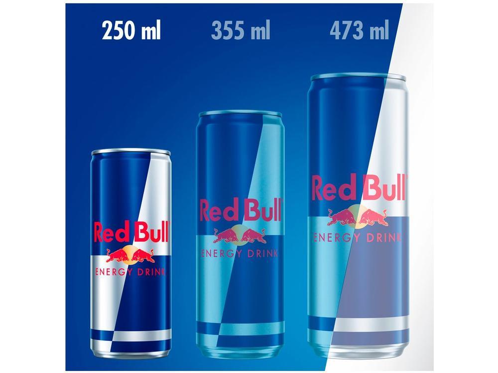 Bebida Energética Red Bull Energy Drink 250ml 4 Unidades - 8