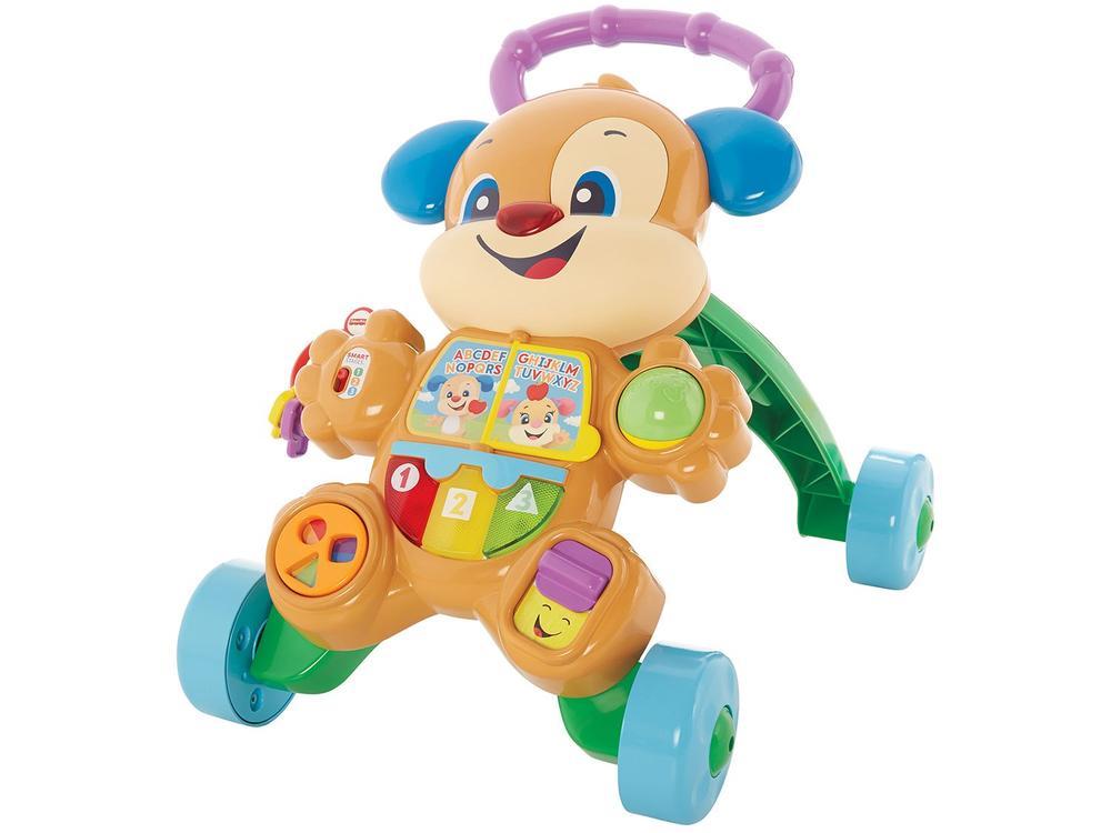 Andador para Bebê de Empurrar Musical Fisher-Price Aprender e Brincar Cachorrinho FRC78 - 1