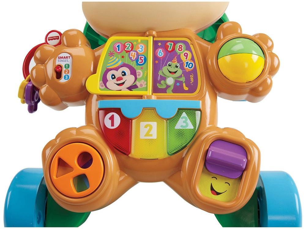 Andador para Bebê de Empurrar Musical Fisher-Price Aprender e Brincar Cachorrinho FRC78 - 4