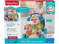 Andador para Bebê de Empurrar Musical Fisher-Price Aprender e Brincar Cachorrinho FRC78 - 9