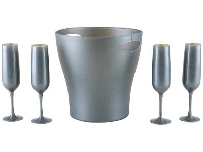 Jogo de Taças para Espumante 160ml 5 Peças Coza Celebration com Cooler