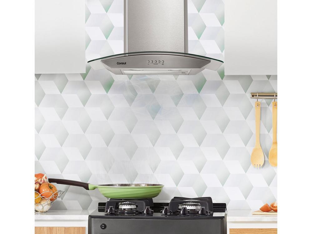 Coifa de Parede Consul 60cm Inox 4 Bocas - 5