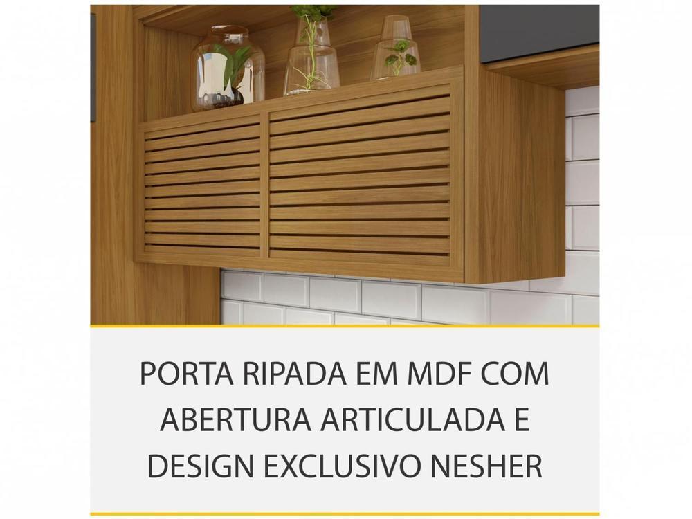 Armário de Cozinha Compacta Nesher Realeza Nicho para - 8