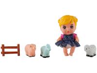 Boneca Mini Bee Hugs Farm com Acessórios - 1