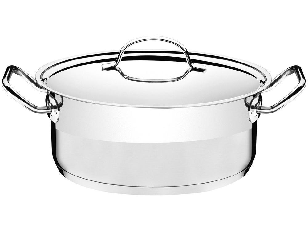 Caçarola Tramontina Inox 1,4L 16cm com Tampa  - 1