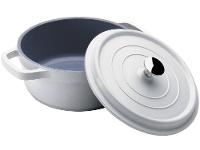 Caçarola Hercules Antiaderente de Alumínio 21,3cm 2,4L Branca PA9000-20C - 2