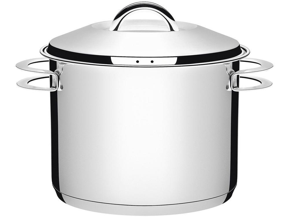 Caldeirão Tramontina Inox 15,7L 28cm com Tampa - 1