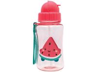Garrafa Infantil 400ml com Canudo Buba Frutti Melancia - 7