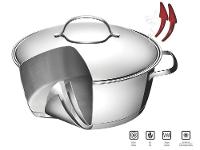 Conjunto de Panelas Tramontina Allegra Inox 5 Peças Fundo Triplo