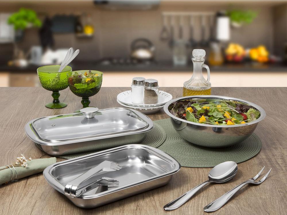 Conjunto de Baixelas Tramontina Inox 6 Peças - 2