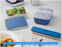 Pote Tramontina com Tampa Retangular 1L - 2