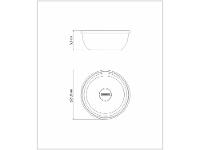 Pote Redondo com Tampa