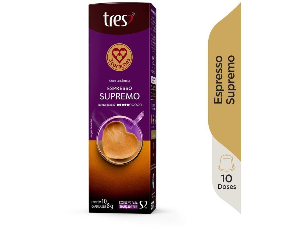 Cápsula de Café Espresso Supremo TRES 3 Corações - 2