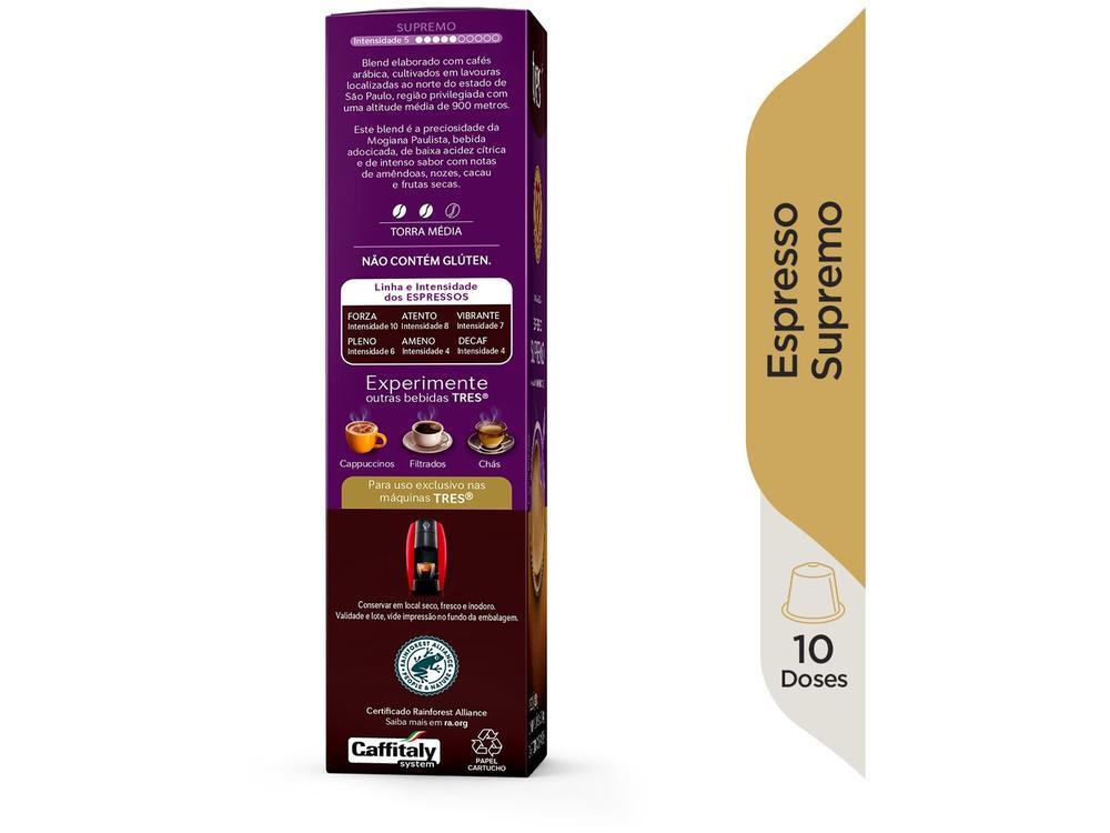 Cápsula de Café Espresso Supremo TRES 3 Corações - 3