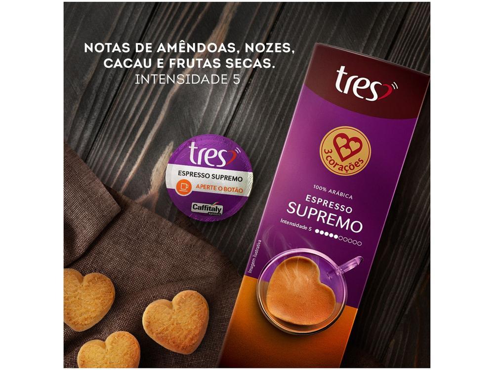 Cápsula de Café Espresso Supremo TRES 3 Corações - 4