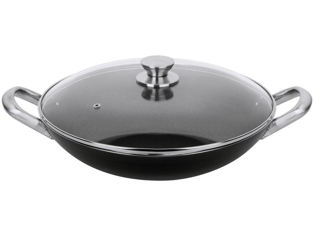 Panela Wok Antiaderente Multiflon de Alumínio - 1